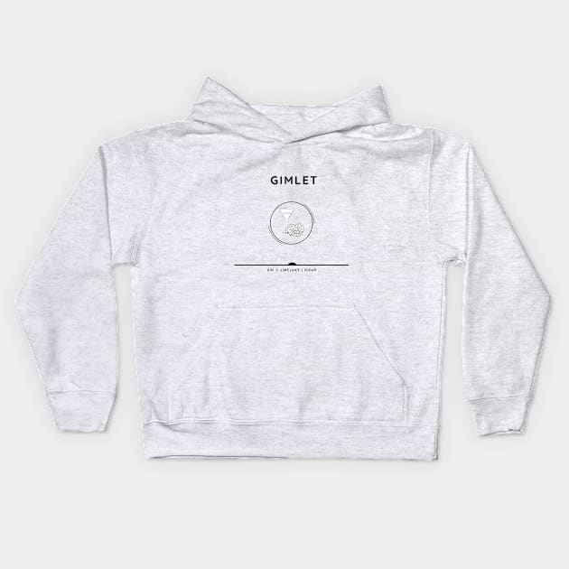 Gimlet Kids Hoodie by Booze Logic